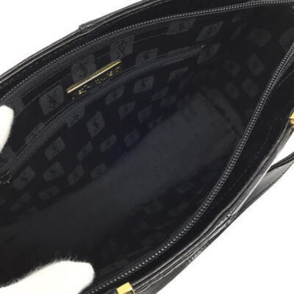 Yves Saint Laurent Crocodile Handbag Black - Picture 14 of 16